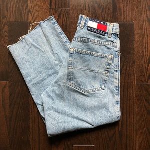 Tommy Hilfiger high-waisted wide leg jean